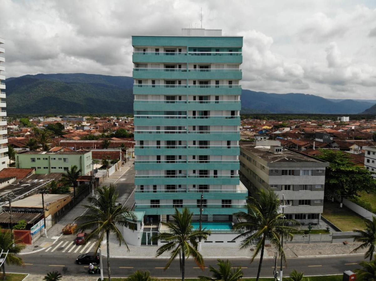 Apto Pe Na Areia Ar Condicionado Internet Estacionamento Portaria 24H Apartment Praia Grande  Luaran gambar